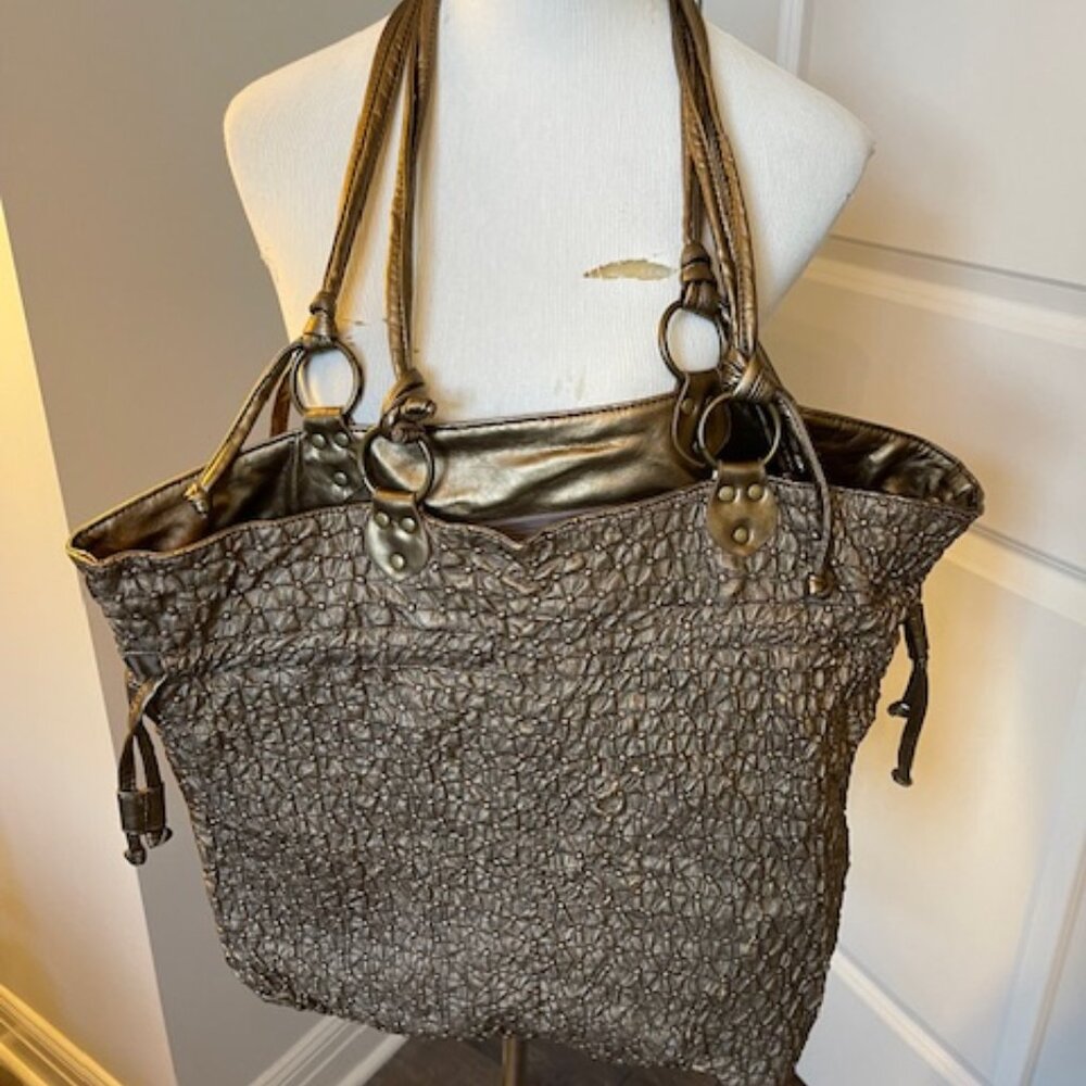 Gold / Bronze Spiegel tote